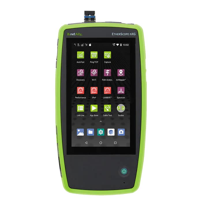 NetAlly EXG-300E EtherScope nXG 10G Network Tester - Performance Test Kit (Partial Tri-Band)